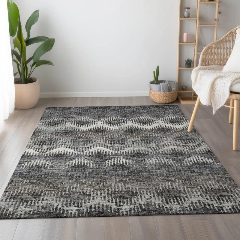 Addison Mayfield Gray AMF80 2ft. 3in. x 7ft. 6in. Rect. Rug