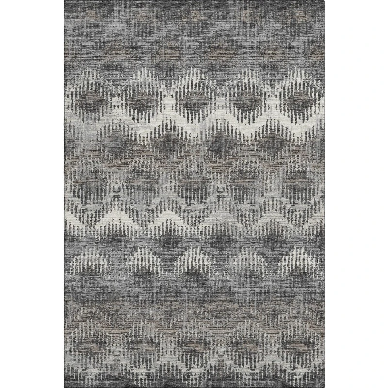 Addison Mayfield Gray AMF80 2ft. 3in. x 7ft. 6in. Rect. Rug
