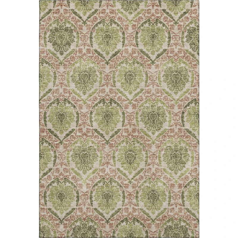 Addison Mayfield Green AMF811 - 8ft. Round Rug