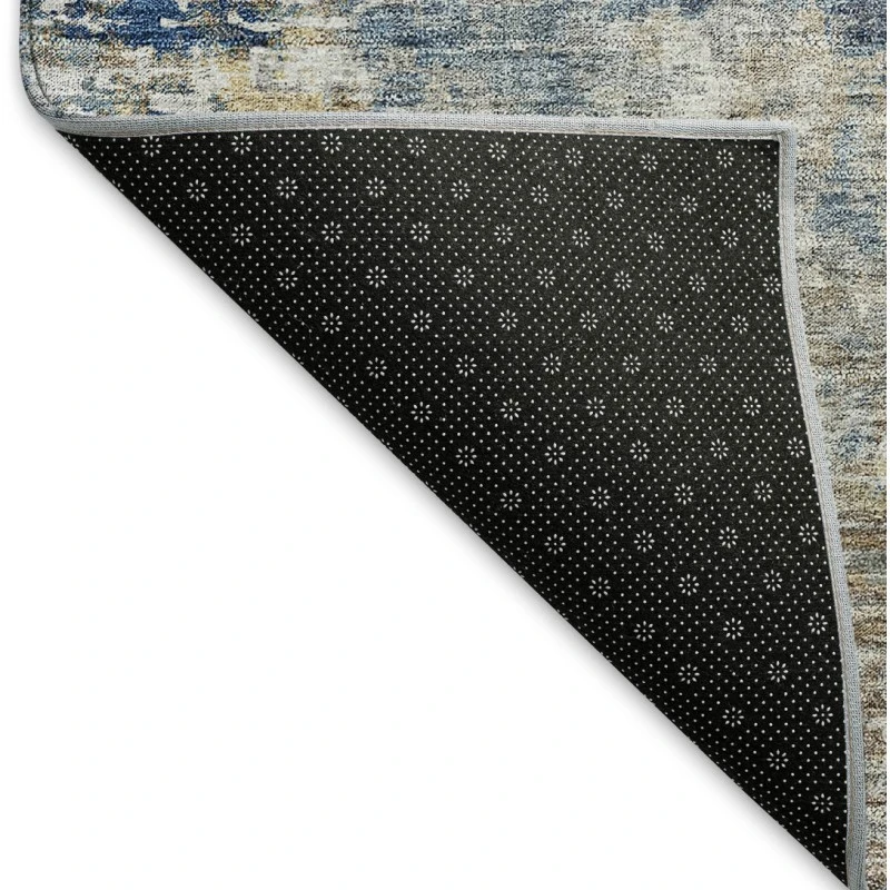 Addison Mayfield Blue AMF814 - 8ft. Round Rug