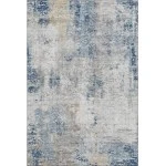 Addison Mayfield Blue AMF814 - 8ft. Round Rug