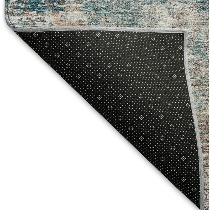 Addison Mayfield Teal AMF814 - 8ft. Round Rug