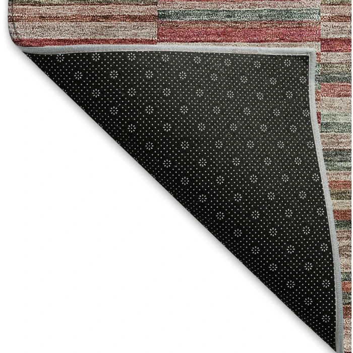 Addison Mayfield Red AMF816 - 8ft. Round Rug
