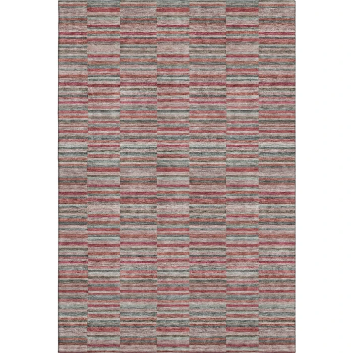 Addison Mayfield Red AMF816 - 8ft. Round Rug
