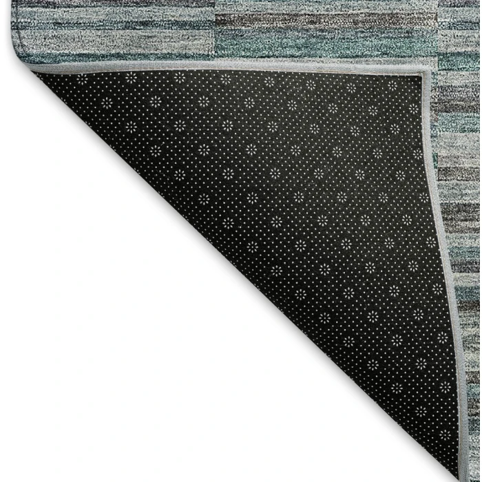 Addison Mayfield Teal AMF816 - 8ft. Round Rug