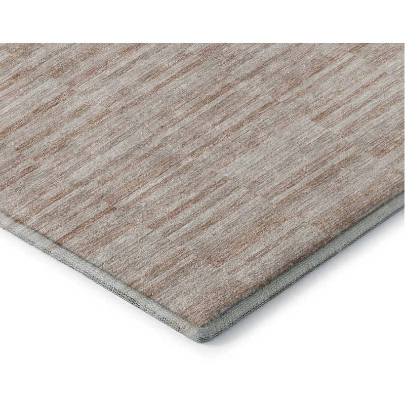 Addison Mayfield Orange AMF817 - 8ft. Round Rug