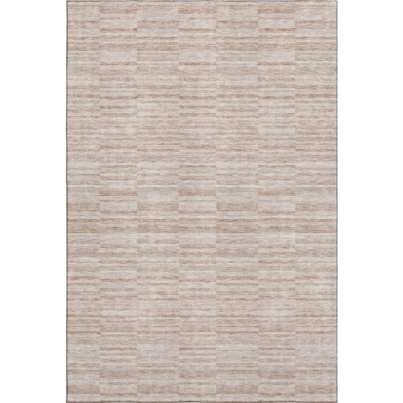 Addison Mayfield Orange AMF817 - 8ft. Round Rug
