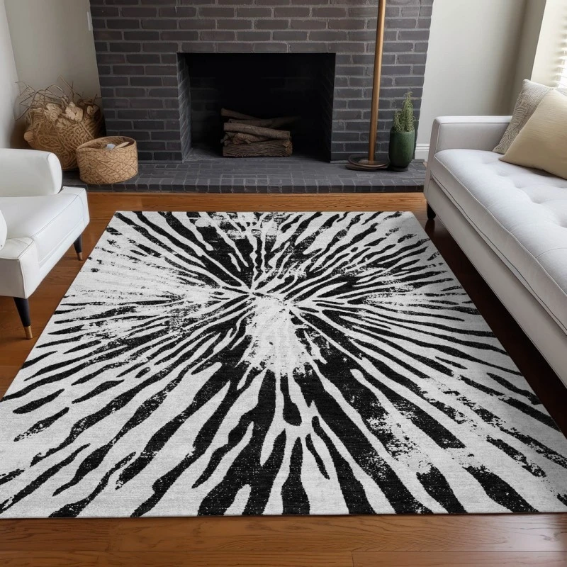 Addison Mayfield Ivory AMF818 - 8ft. Round Rug