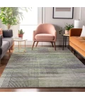 Addison Mayfield Green AMF819 - 8ft. Round Rug