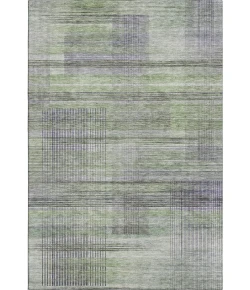 Addison Mayfield Green AMF819 - 8ft. Round Rug