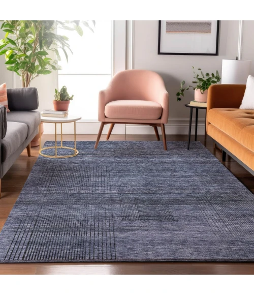 Addison Mayfield Blue AMF820 8ft. x 10ft. Rect. Rug