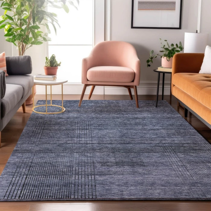 Addison Mayfield Blue AMF820 8ft. x 10ft. Rect. Rug