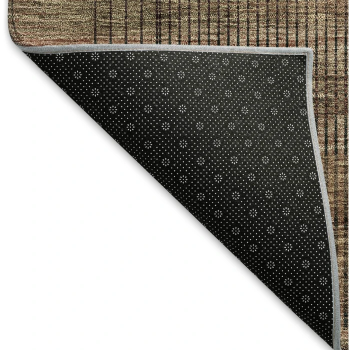 Addison Mayfield Orange AMF820 - 8ft. Round Rug