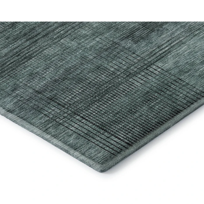 Addison Mayfield Teal AMF820 - 8ft. Round Rug