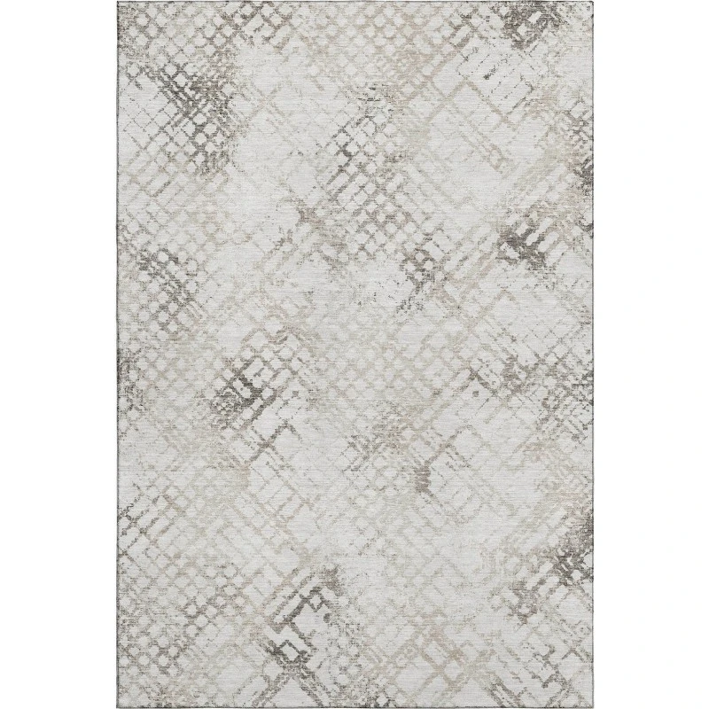Addison Mayfield Brown AMF824 - 8ft. Round Rug