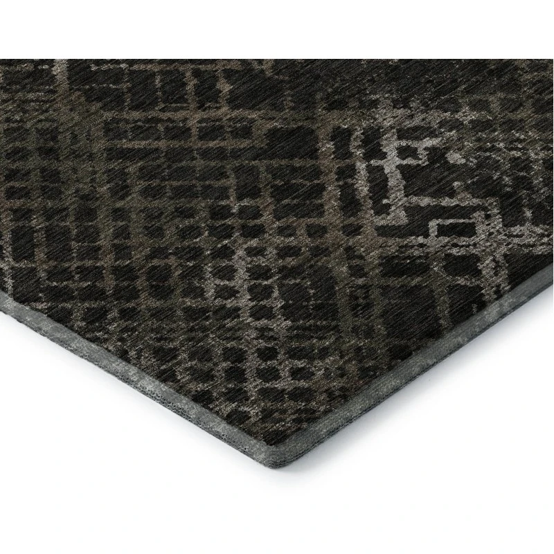 Addison Mayfield Brown AMF825 - 8ft. Round Rug