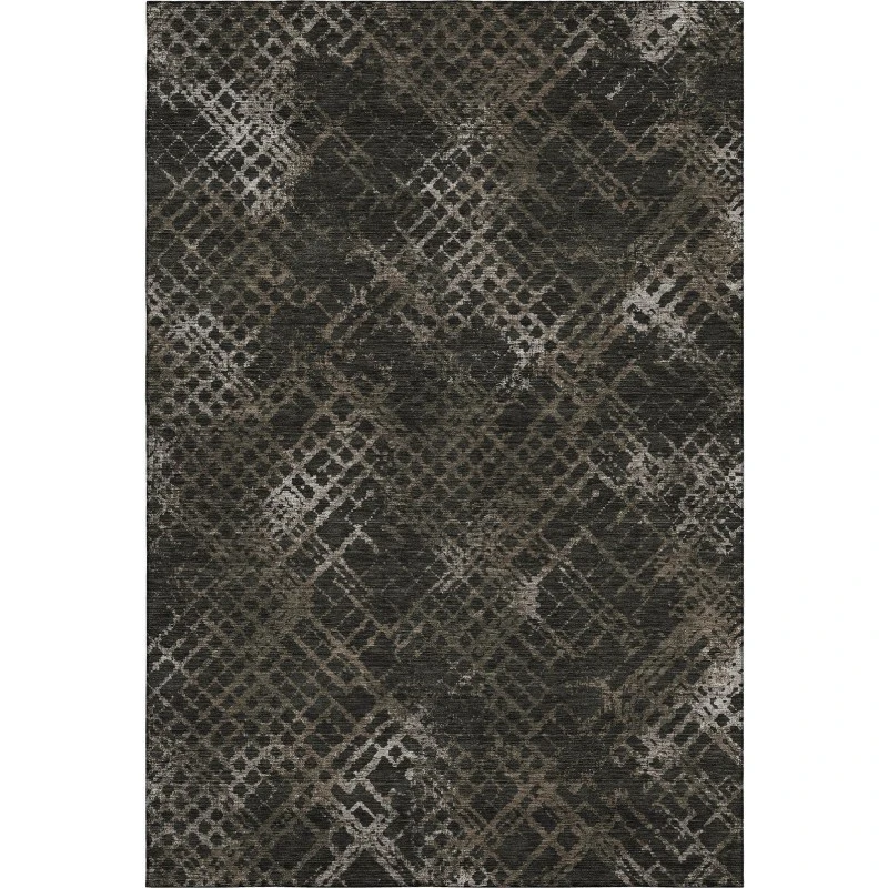 Addison Mayfield Brown AMF825 - 8ft. Round Rug