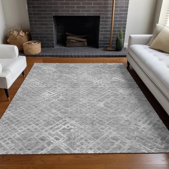 Addison Mayfield Gray AMF825 2ft. 3in. x 7ft. 6in. Rect. Rug