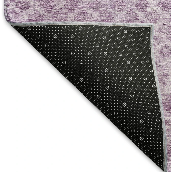Addison Mayfield Purple AMF825 - 8ft. Round Rug