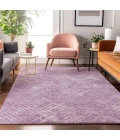 Addison Mayfield Purple AMF825 - 8ft. Round Rug