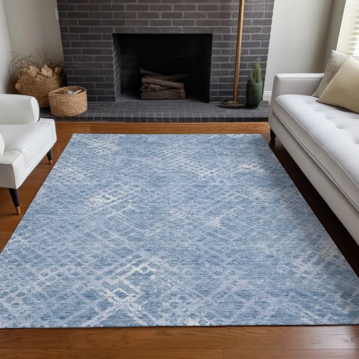 Addison Mayfield Blue AMF825 2ft. 3in. x 7ft. 6in. Rect. Rug