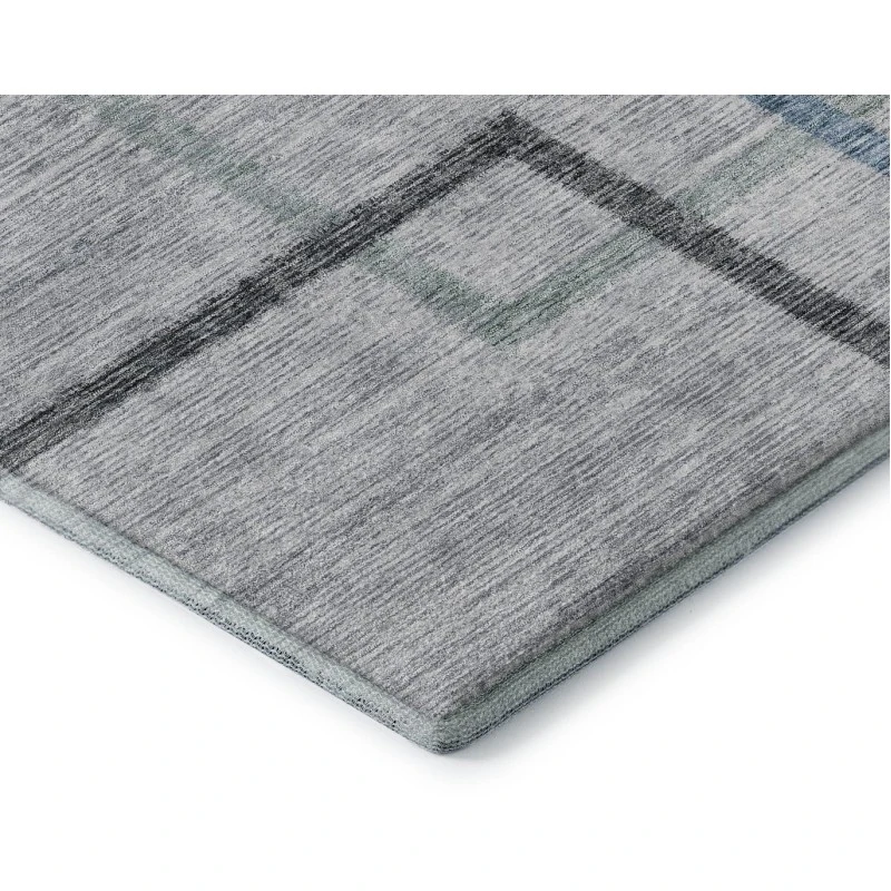 Addison Mayfield Gray AMF826 - 8ft. Round Rug