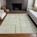 Addison Mayfield Green AMF827 - 8ft. Round Rug