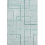 Addison Mayfield Teal AMF827 - 8ft. Round Rug