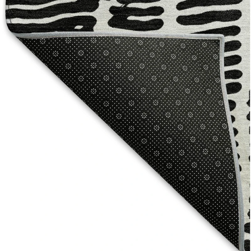 Addison Mayfield Black AMF830 2ft. 3in. x 7ft. 6in. Rect. Rug