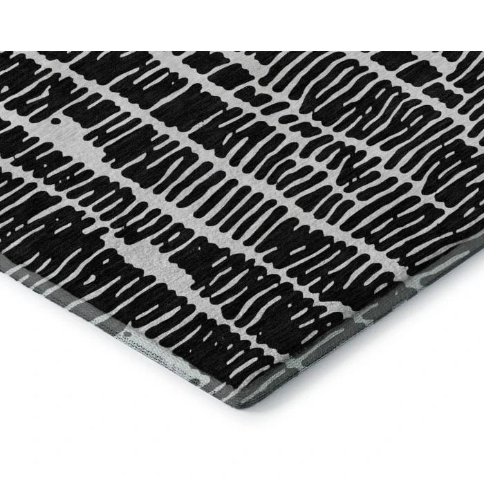 Addison Mayfield Black AMF830 2ft. 3in. x 7ft. 6in. Rect. Rug