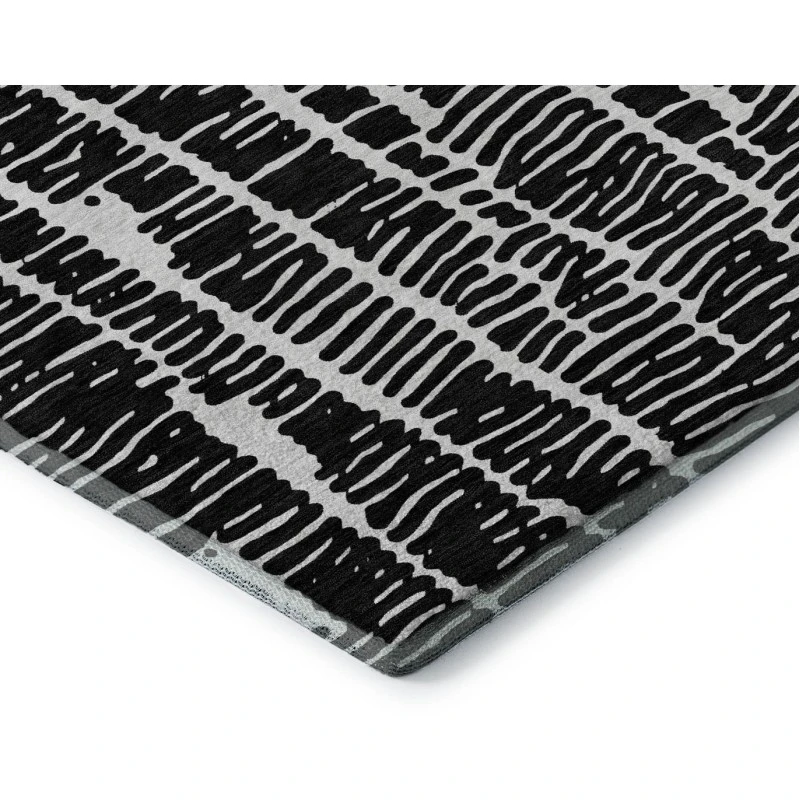 Addison Mayfield Black AMF830 2ft. 3in. x 7ft. 6in. Rect. Rug