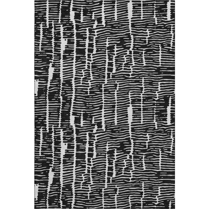 Addison Mayfield Black AMF830 2ft. 3in. x 7ft. 6in. Rect. Rug