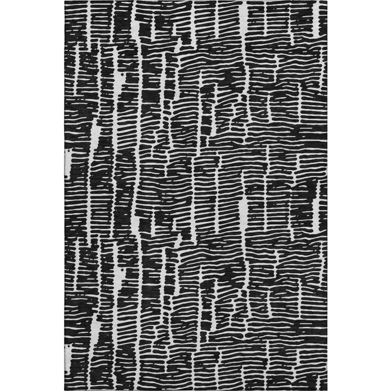 Addison Mayfield Black AMF830 2ft. 3in. x 7ft. 6in. Rect. Rug