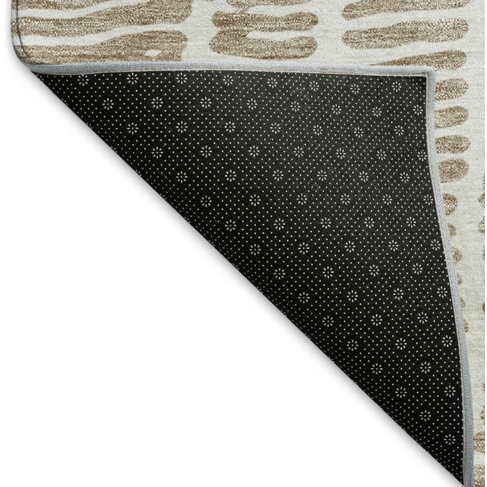 Addison Mayfield Brown AMF830 - 8ft. Round Rug