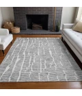Addison Mayfield Gray AMF830 2ft. 3in. x 7ft. 6in. Rect. Rug