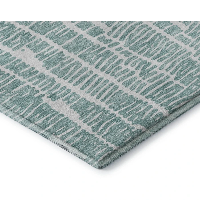 Addison Mayfield Teal AMF830 5ft. x 7ft. 6in. Rect. Rug