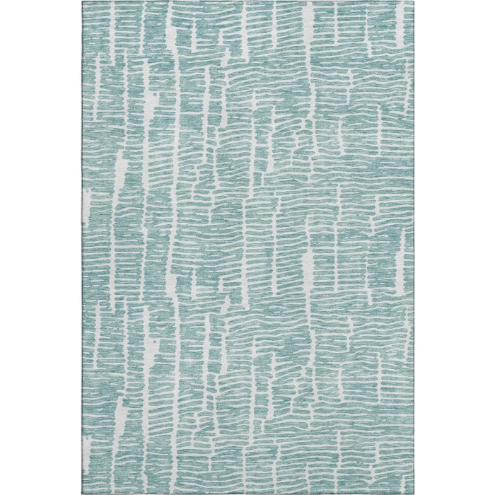 Addison Mayfield Teal AMF830 5ft. x 7ft. 6in. Rect. Rug