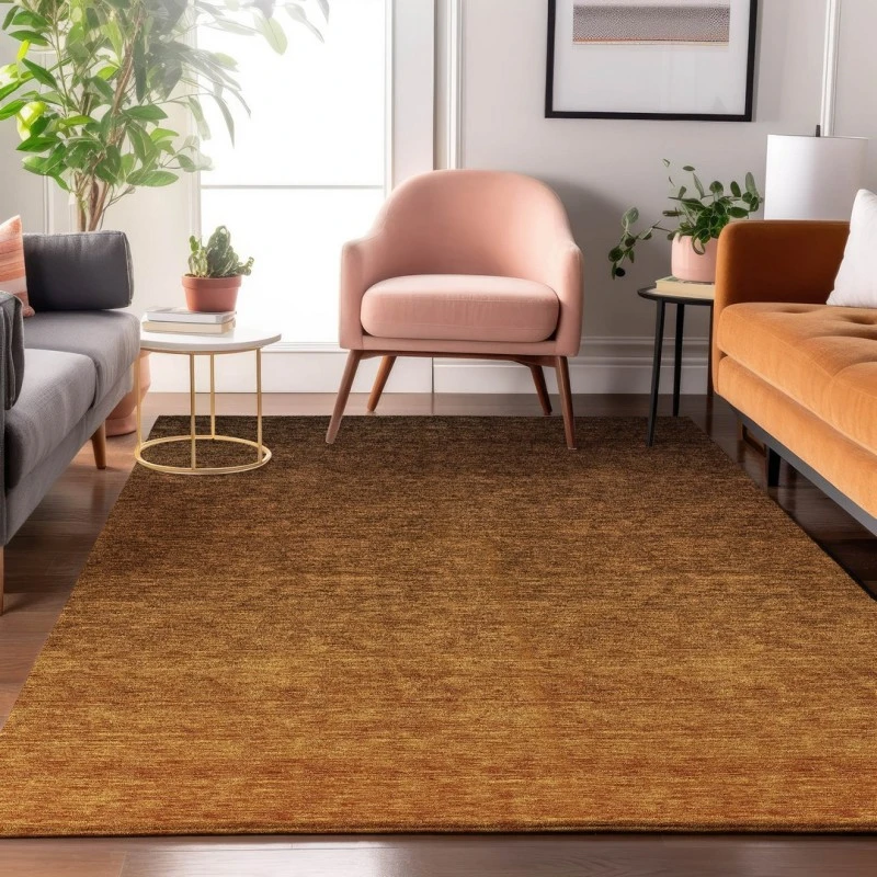 Addison Mayfield Brown AMF833 - 8ft. Round Rug