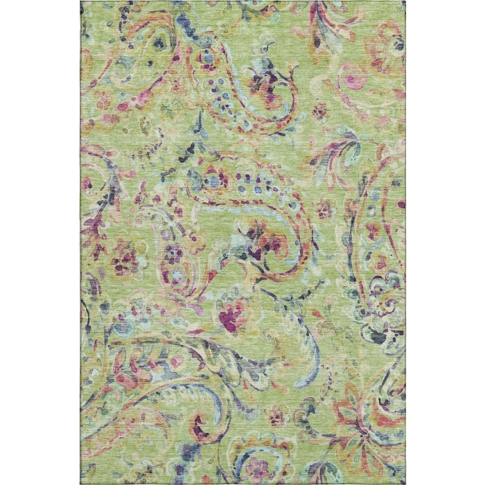 Addison Mayfield Green AMF834 8ft. x 10ft. Rect. Rug