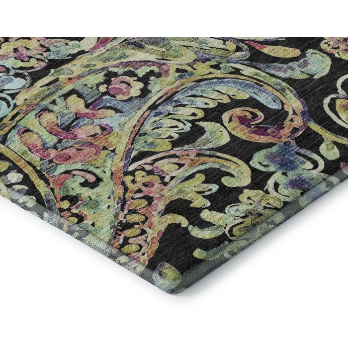 Addison Mayfield Black AMF834 5ft. x 7ft. 6in. Rect. Rug