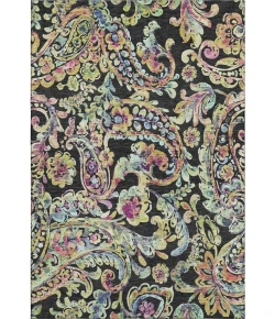 Addison Mayfield Black AMF834 5ft. x 7ft. 6in. Rect. Rug