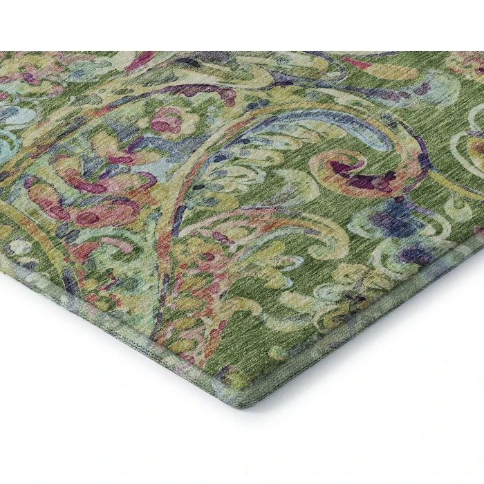 Addison Mayfield Green AMF834 2ft. 3in. x 7ft. 6in. Rect. Rug