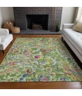 Addison Mayfield Green AMF834 2ft. 3in. x 7ft. 6in. Rect. Rug