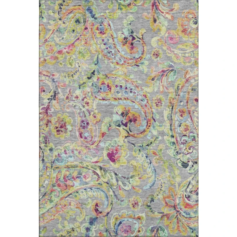 Addison Mayfield Gray AMF834 8ft. x 10ft. Rect. Rug