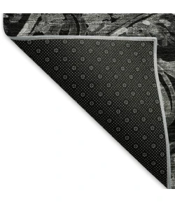 Addison Mayfield Black AMF835 9ft. x 12ft. Rect. Rug
