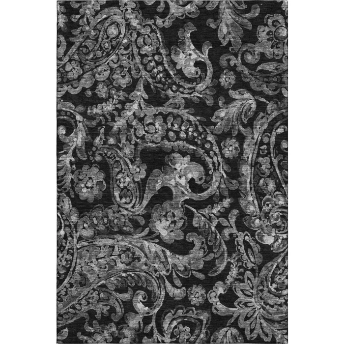 Addison Mayfield Black AMF835 9ft. x 12ft. Rect. Rug
