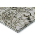 Addison Mayfield Brown AMF835 - 8ft. Round Rug