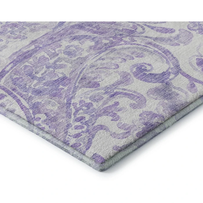 Addison Mayfield Purple AMF835 9ft. x 12ft. Rect. Rug