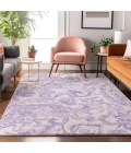 Addison Mayfield Purple AMF835 9ft. x 12ft. Rect. Rug