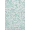 Addison Mayfield Teal AMF835 - 8ft. Round Rug